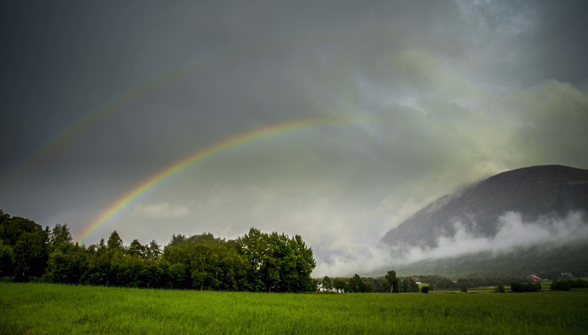 Double rainbow over Oppdal
