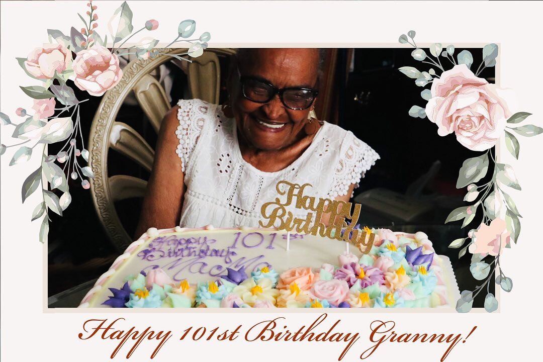 Today is my Granny&rsquo;s Birthday! ✨ This Beauty is 101 years old! She spent the day talking and being with family near and far, laughing, and eating good! We are so blessed to have her, and are better people because of her!  She is an absolute joy