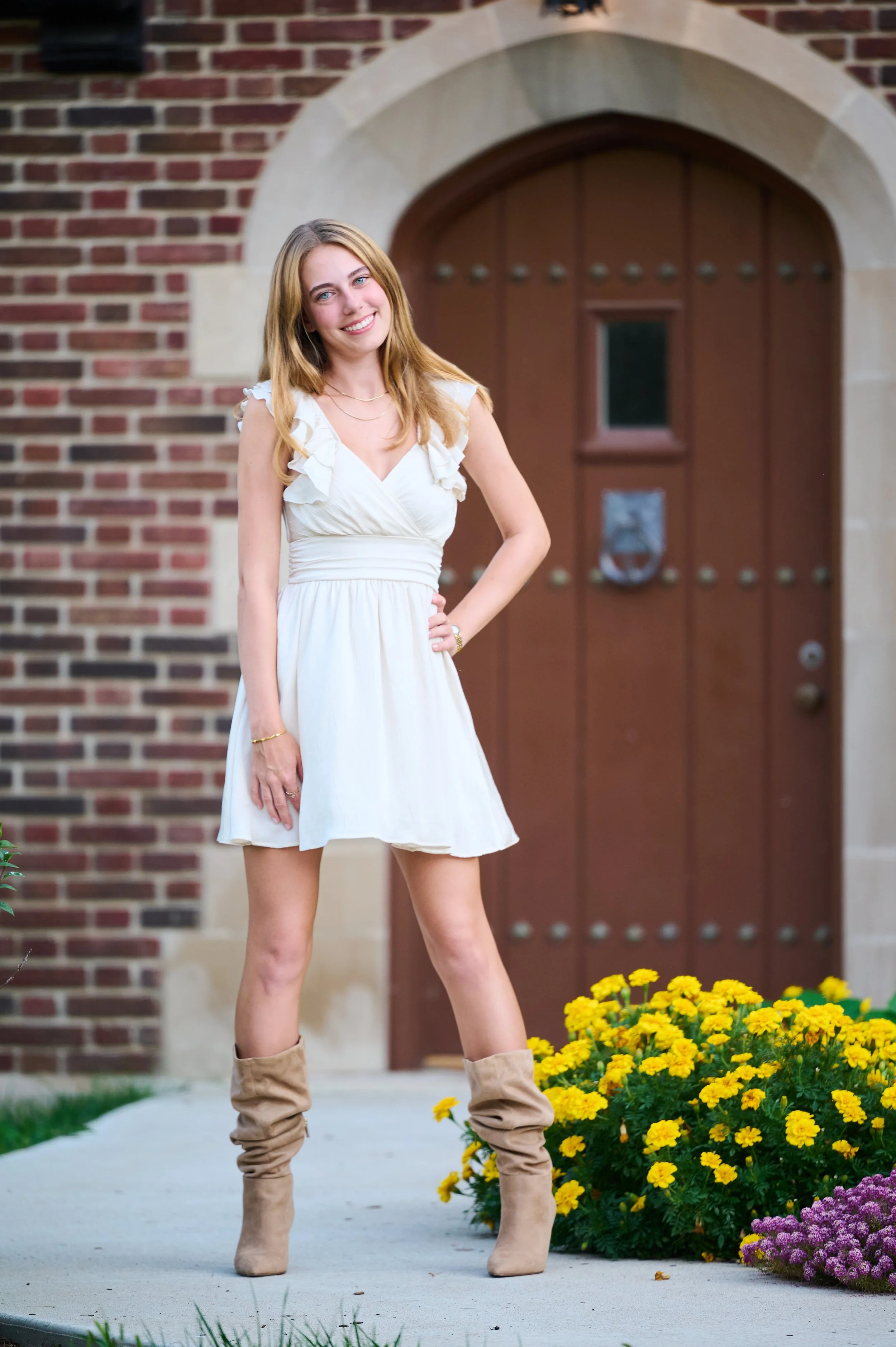 Senior girl portrait session, La Grange IL"