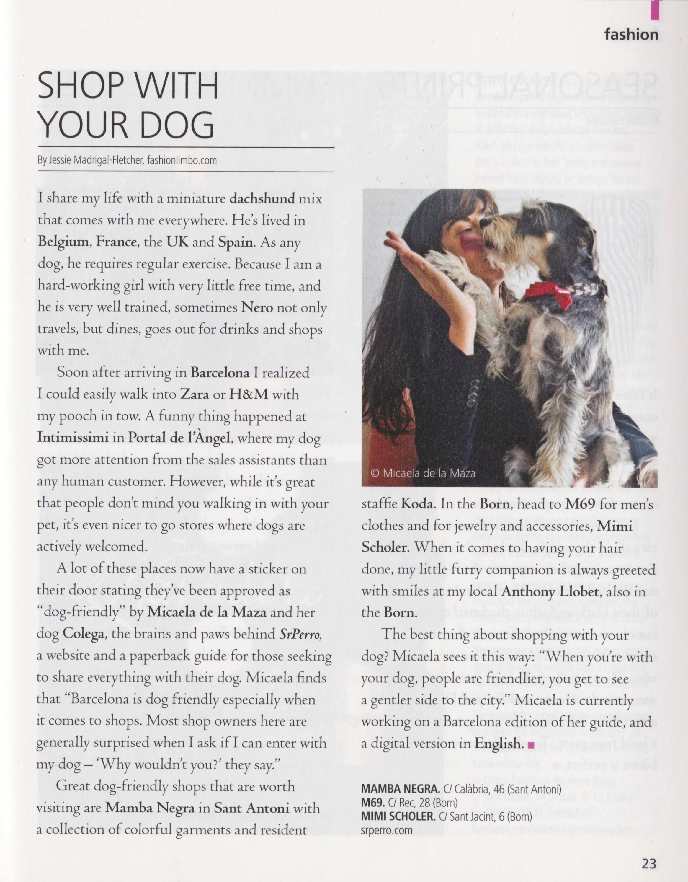 Miniguide Jul/Aug 13, picture by Micaela de la Maza