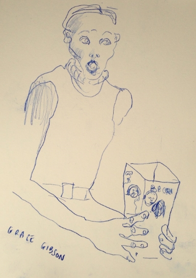 A response to my performance at Piñata by Frances Stanfield