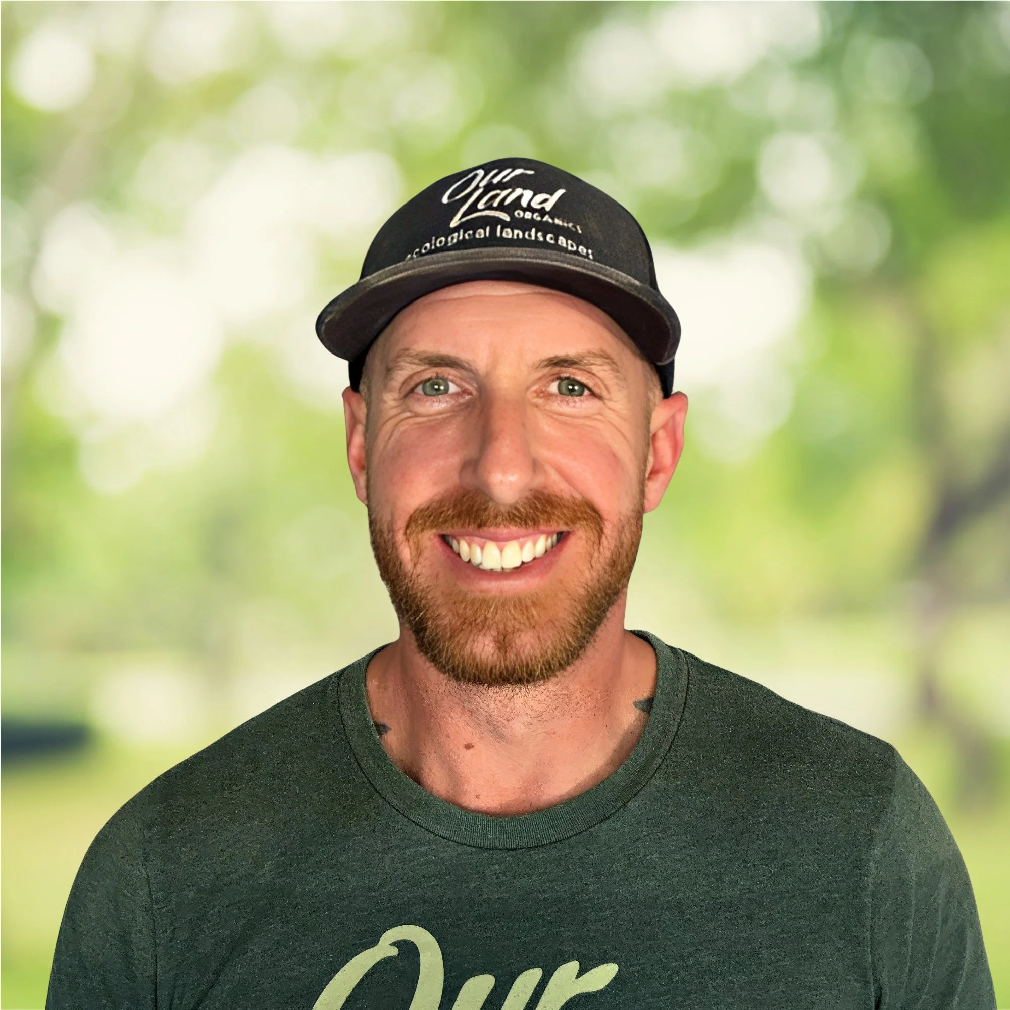 Our Land Organics Crew Leader Mike Stahlman
