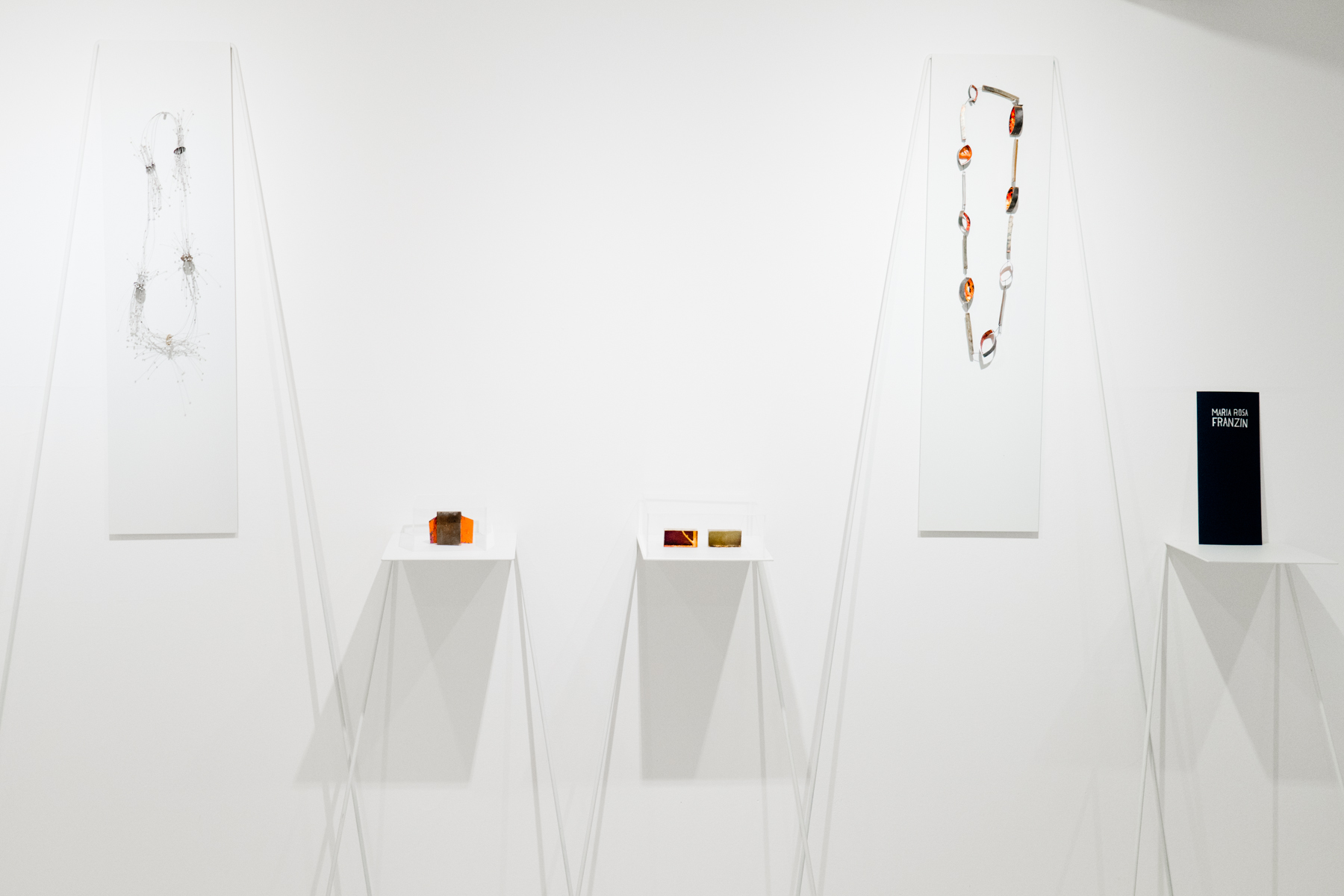 exhibition view, Selected Stories , foreground work by Maria Rosa Franzin, photo: Riccardo Banfi