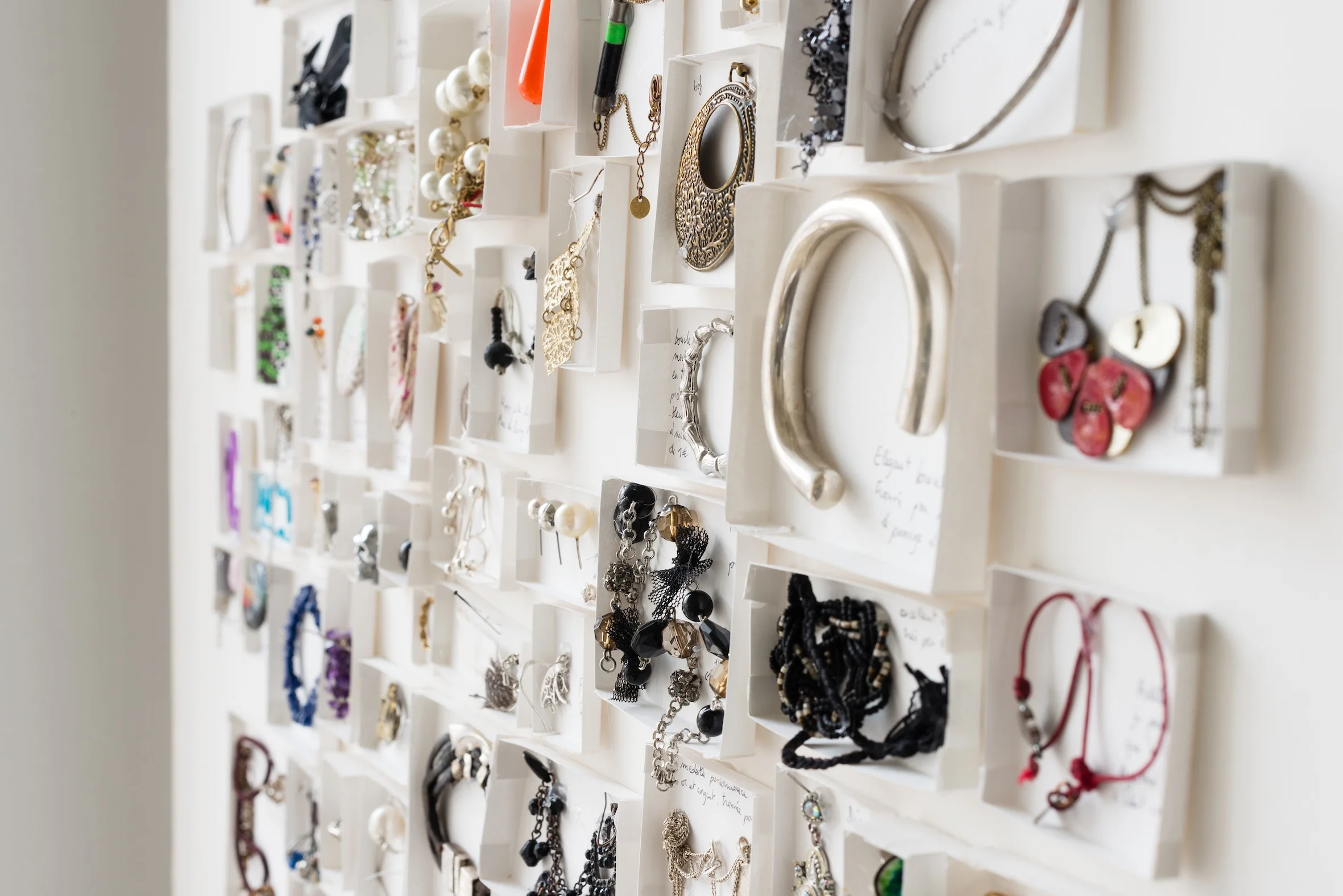 Galatée Pestre, Found Jewelry Collection, installation view
