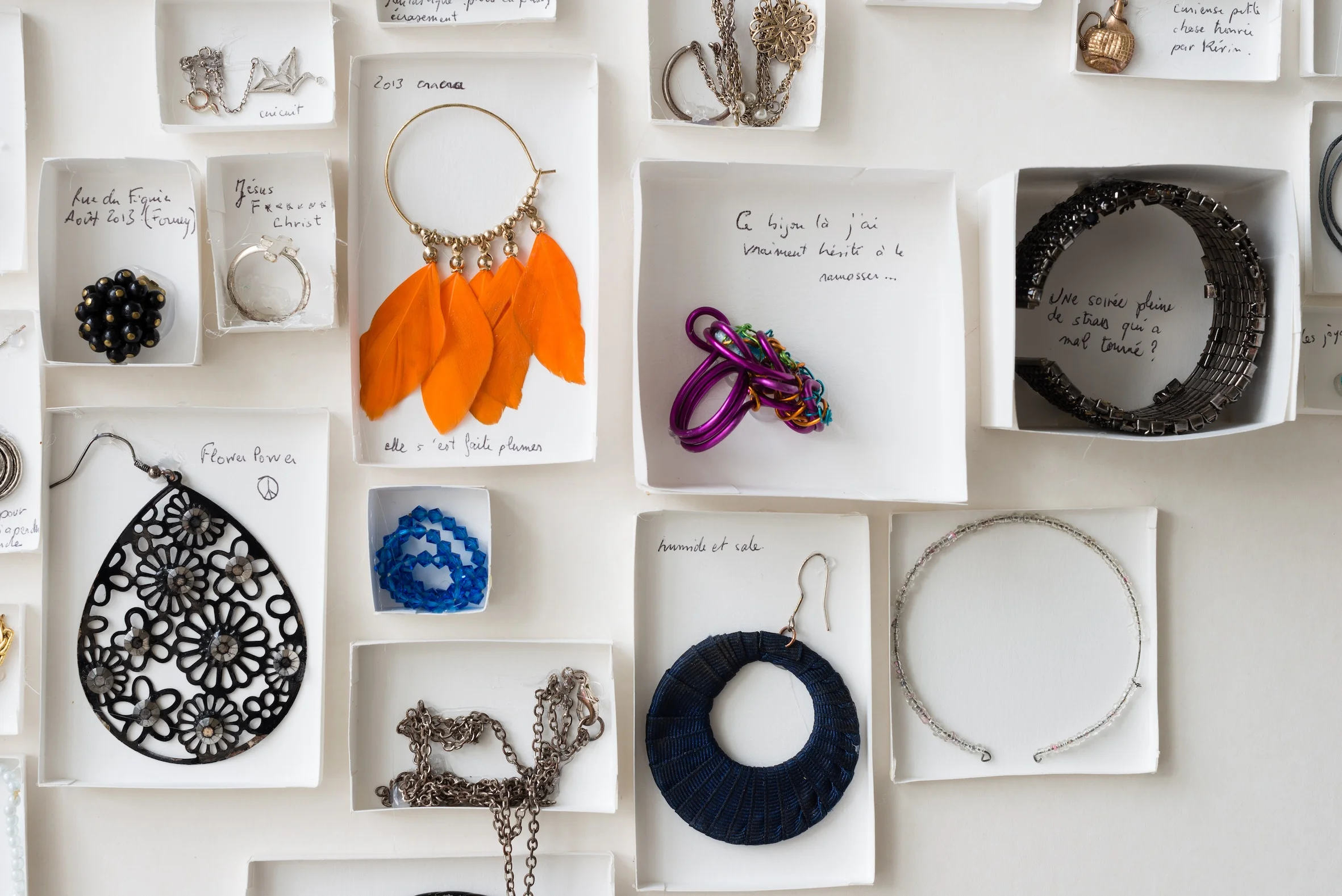 Galatée Pestre, Found Jewelry Collection, installation view