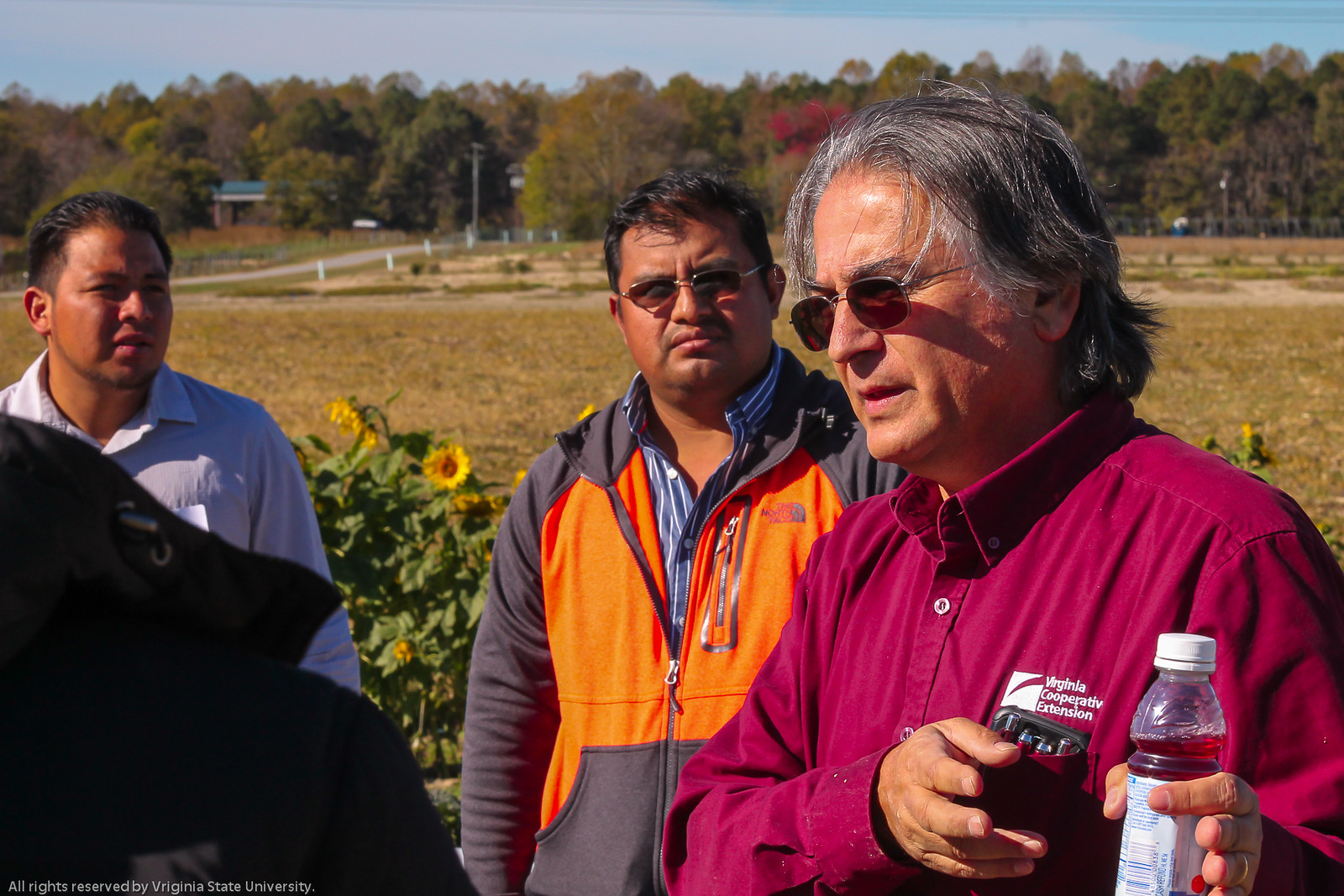 Dr. Razie Rafie holds a workshop for Hispanic Farmers within the state of Virginia to increase their presence in the agriculture industry within the state.