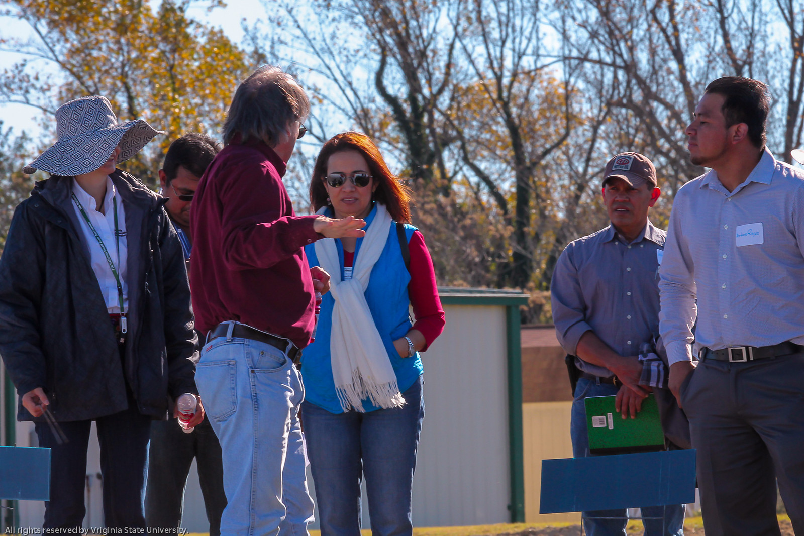 Dr. Razie Rafie holds a workshop for Hispanic Farmers within the state of Virginia to increase their presence in the agriculture industry within the state.