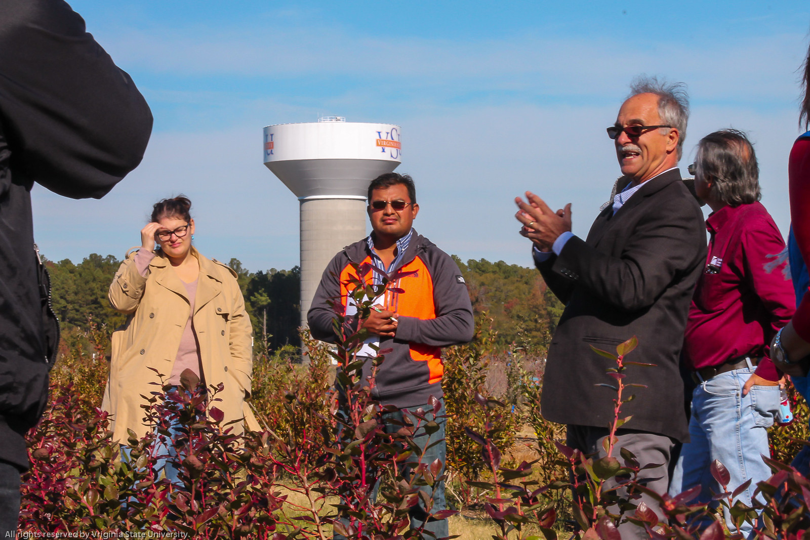 Dr. Razie Rafie holds a workshop for Hispanic Farmers within the state of Virginia to increase their presence in the agriculture industry within the state.