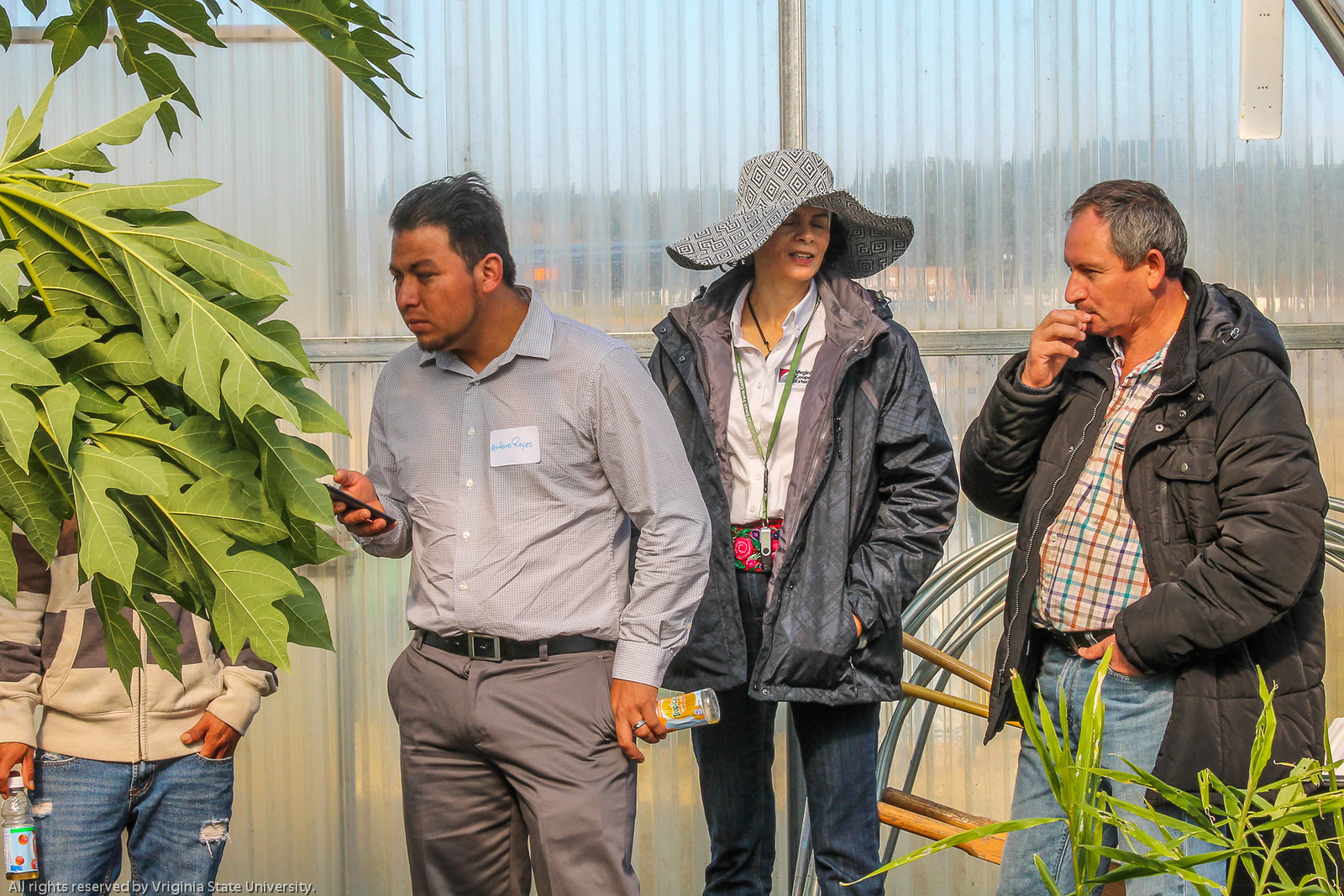 Dr. Razie Rafie holds a workshop for Hispanic Farmers within the state of Virginia to increase their presence in the agriculture industry within the state.