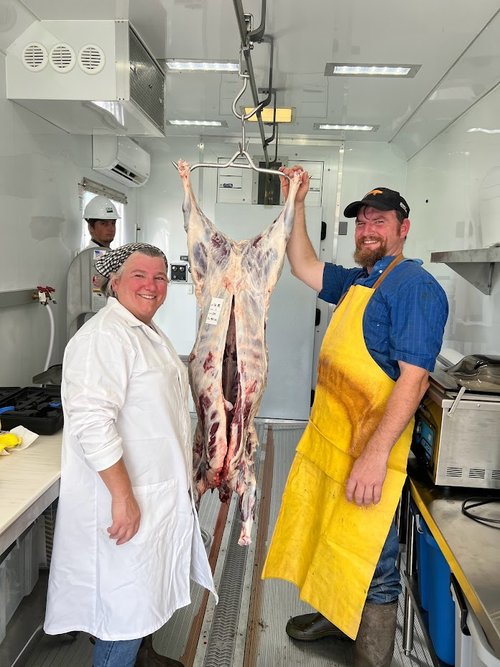 Mobile butcher strives for 'clean, efficient and painless', Local&State