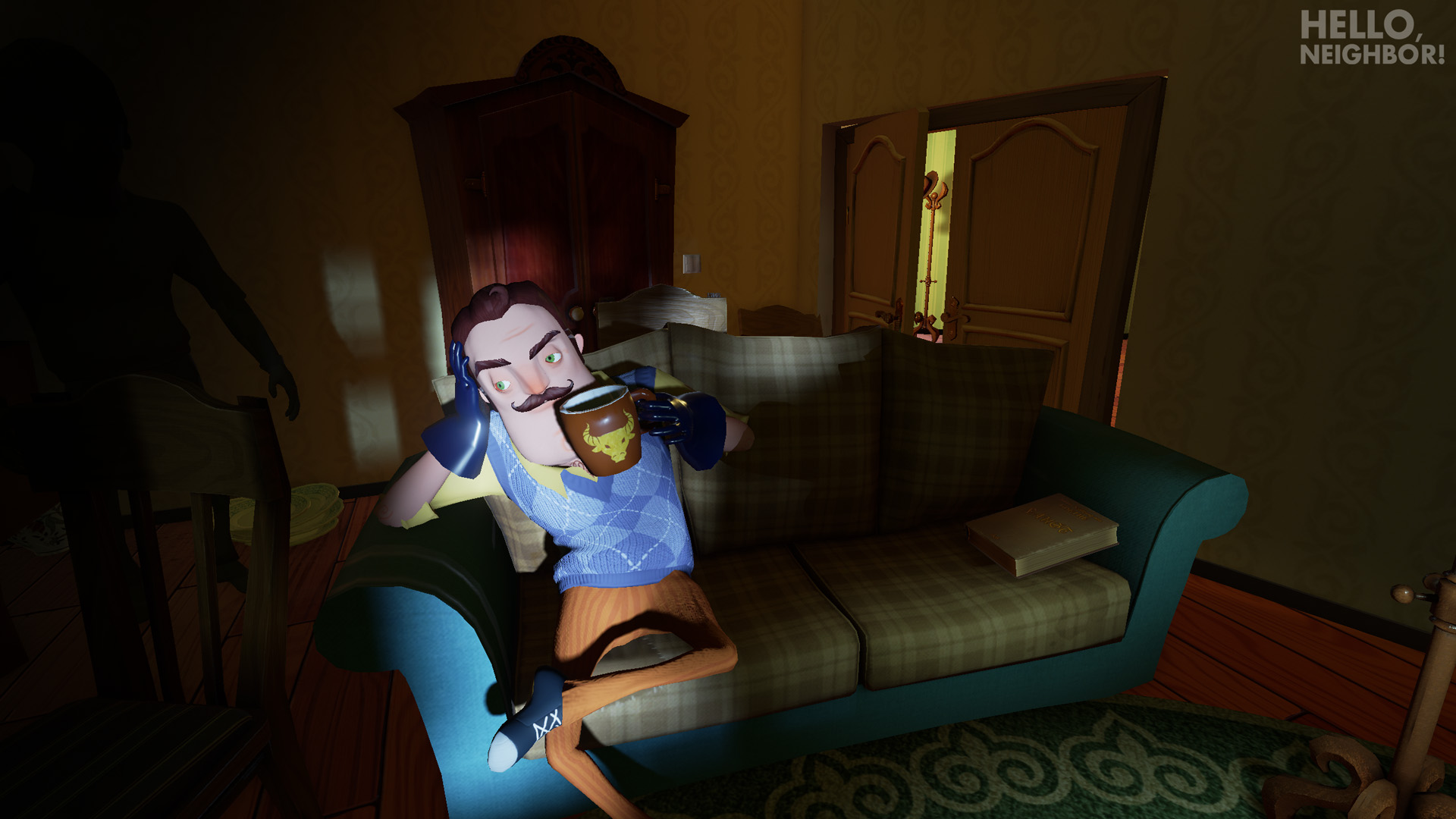 What dark secrets is this guy hiding in his basement?