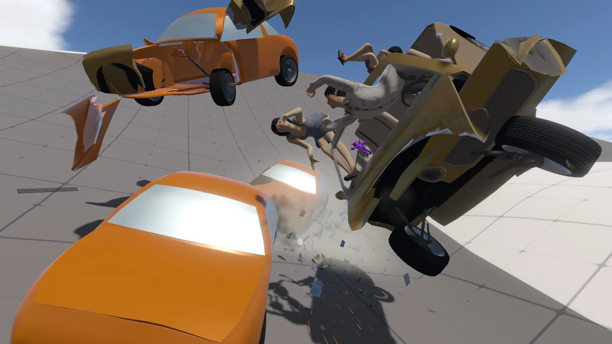 Prototype AI cars in the Yang Family Demo