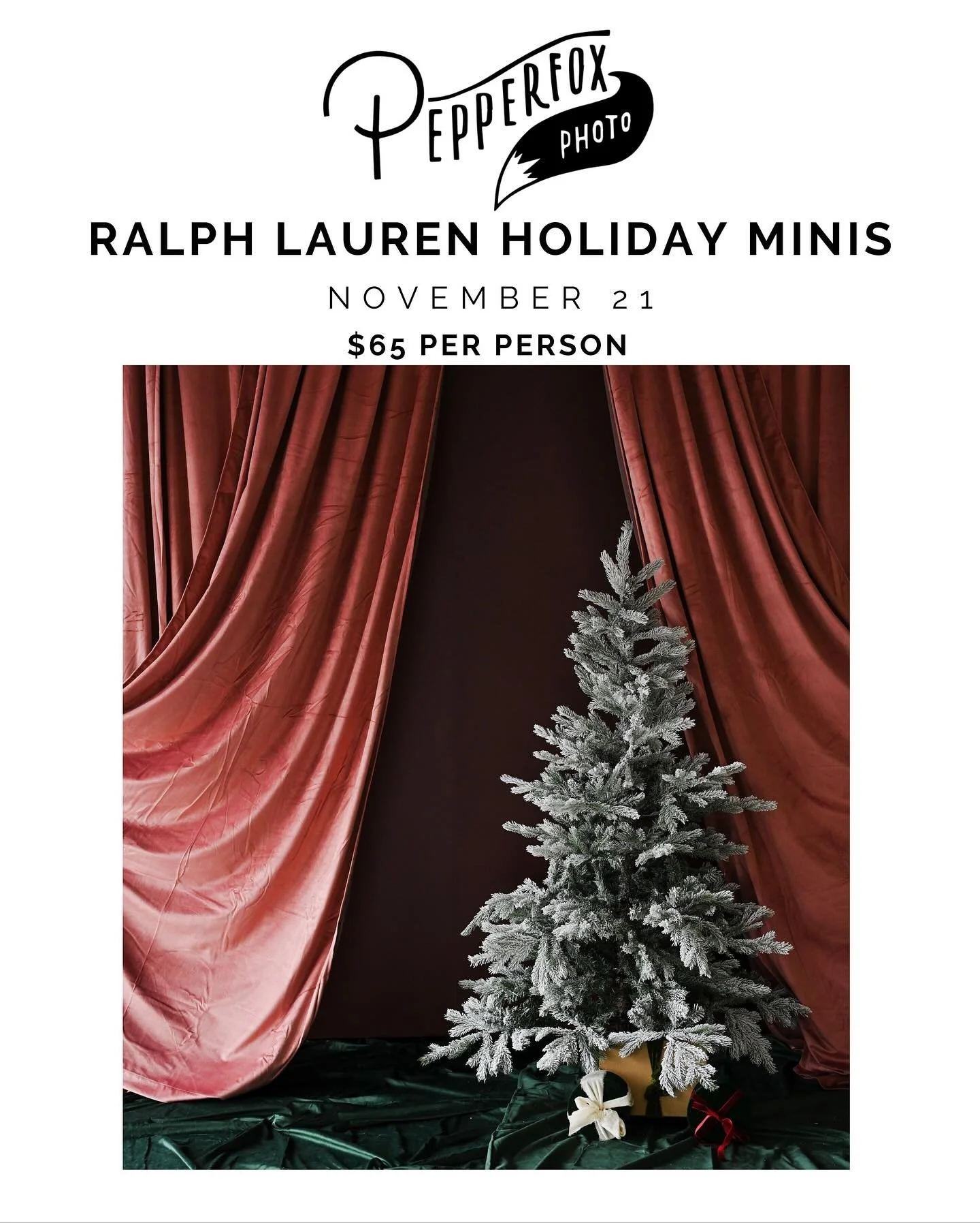 Christmas Card minis are HERE!!! These are the highlight of my year, and the only time I agree to take family photos 😂 Come and start of your holiday season right! 

Inspired by a Ralph Lauren Christmas 🌲

Each member of the family must purchase a 