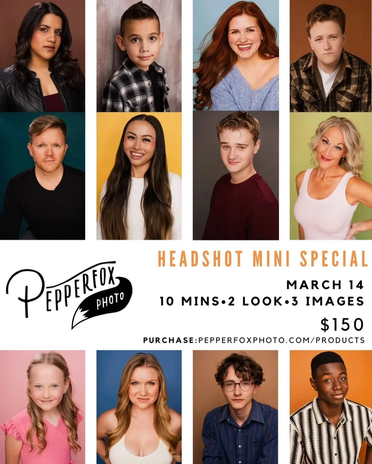 Are you feeling LUCKY?!? March minis are LIVE! &ldquo;Anastasia&rdquo; auditions are coming up, and you will have these back right in time! Get your slot now through the link on my bio! 

#utahheadshots #headshotphotographerutah #utahheadshotphotogra