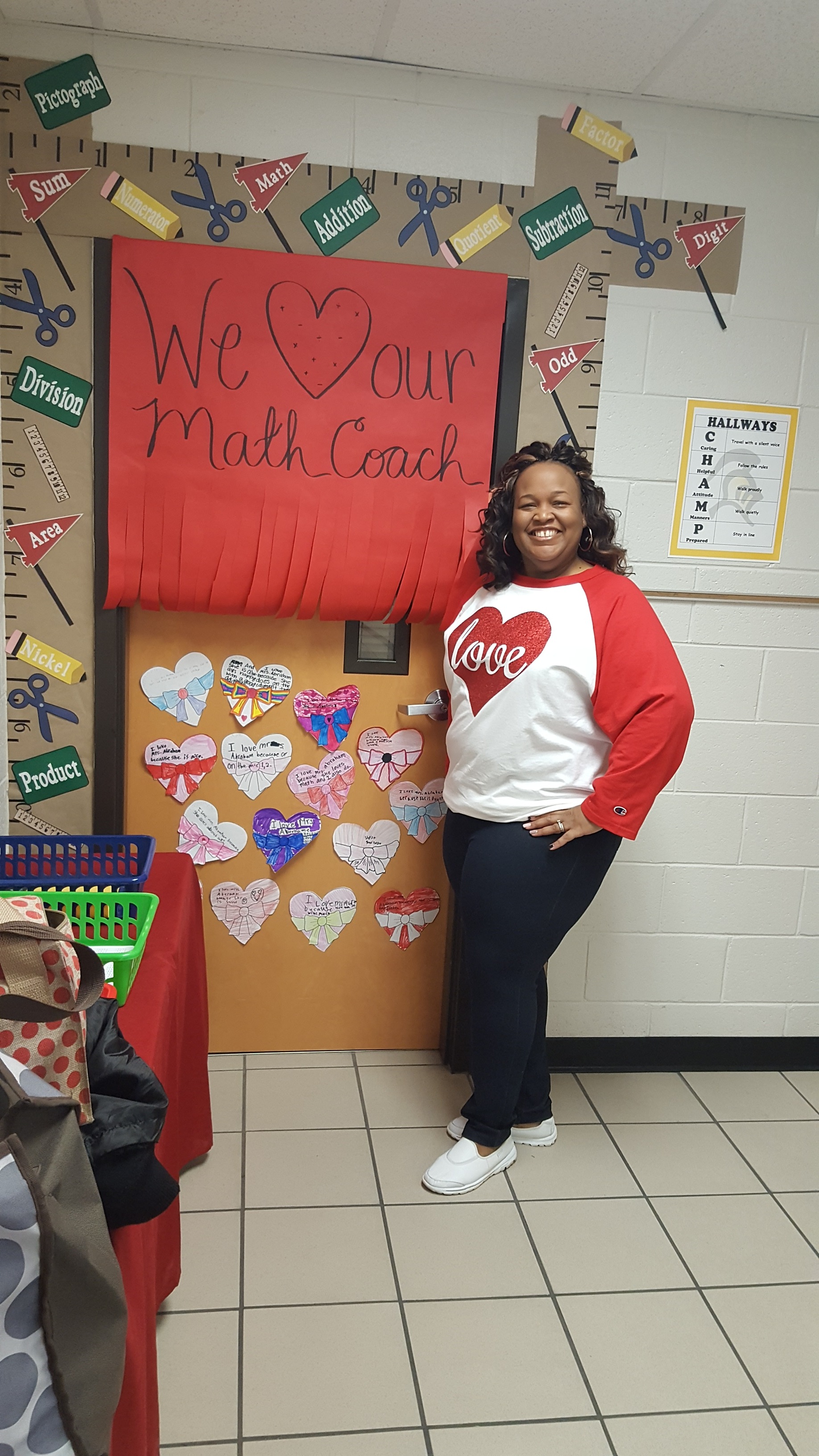 Love from my class on Valentine's Day