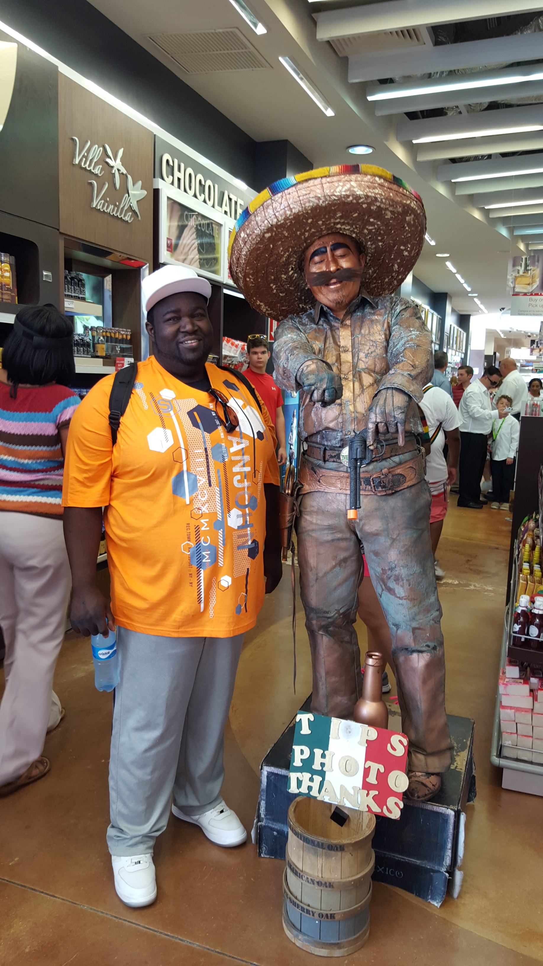 Meeting a new "friend" while traveling