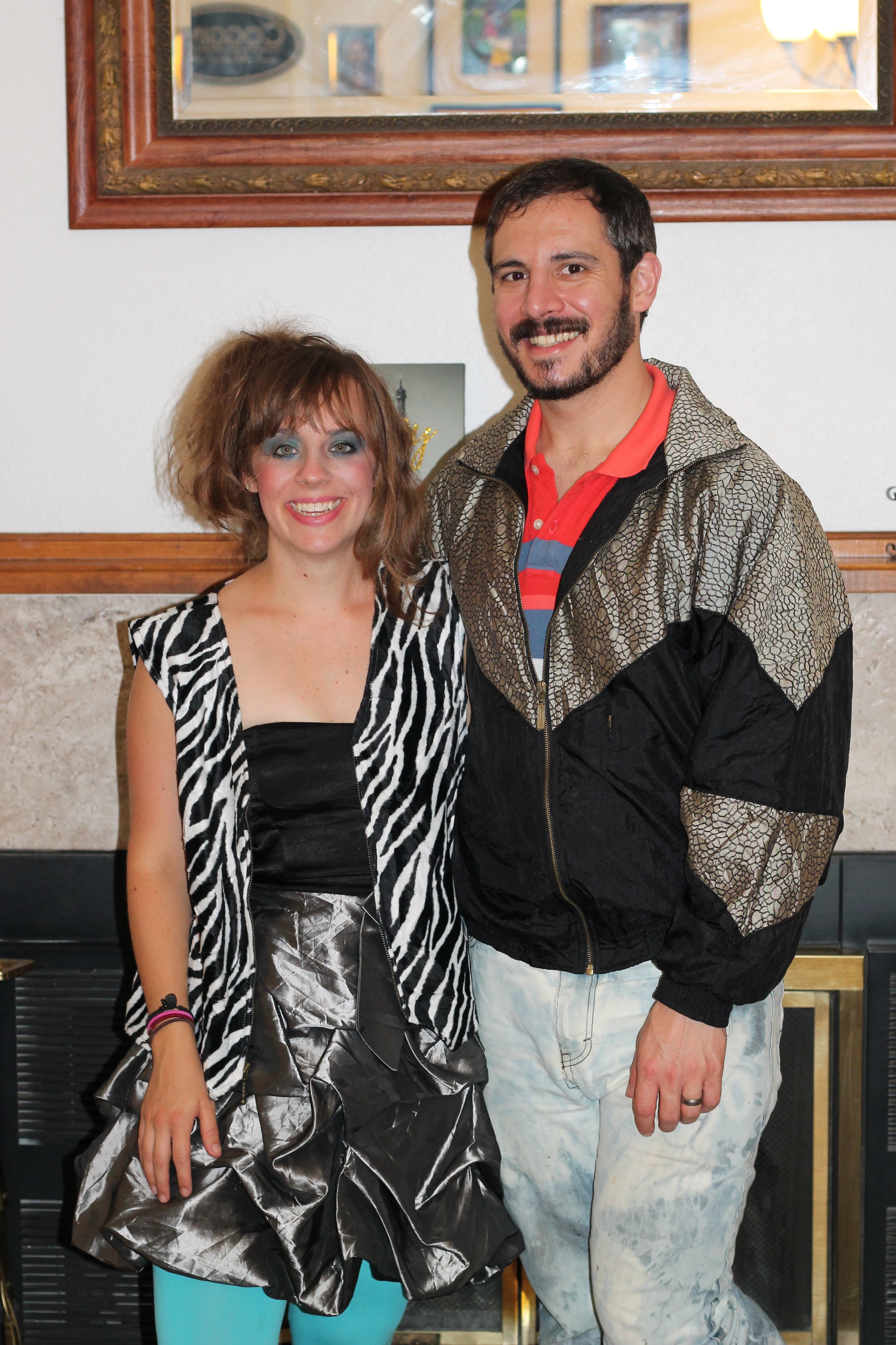 80's couple costume!