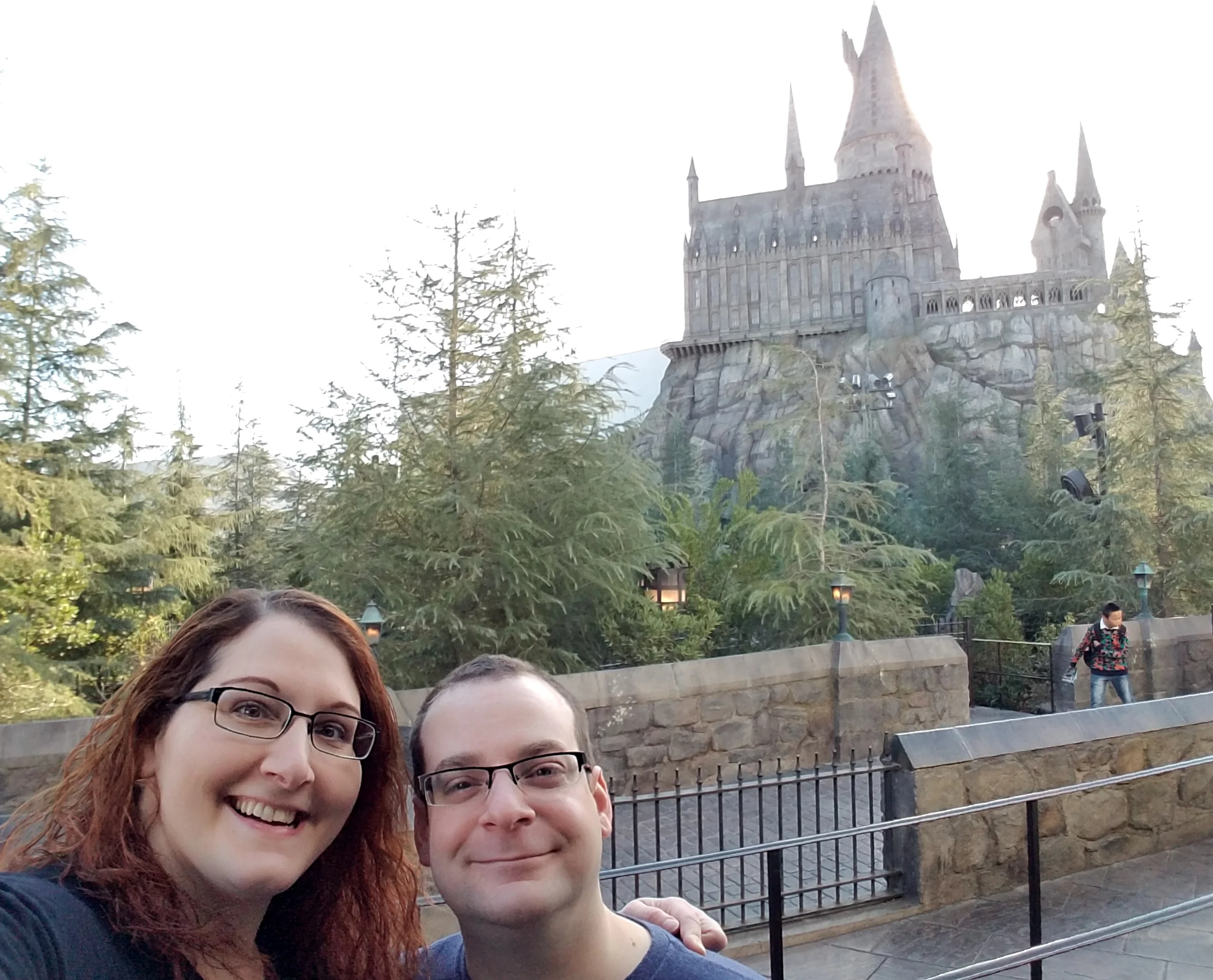 Outside Hogwarts castle Universal Studios.jpg