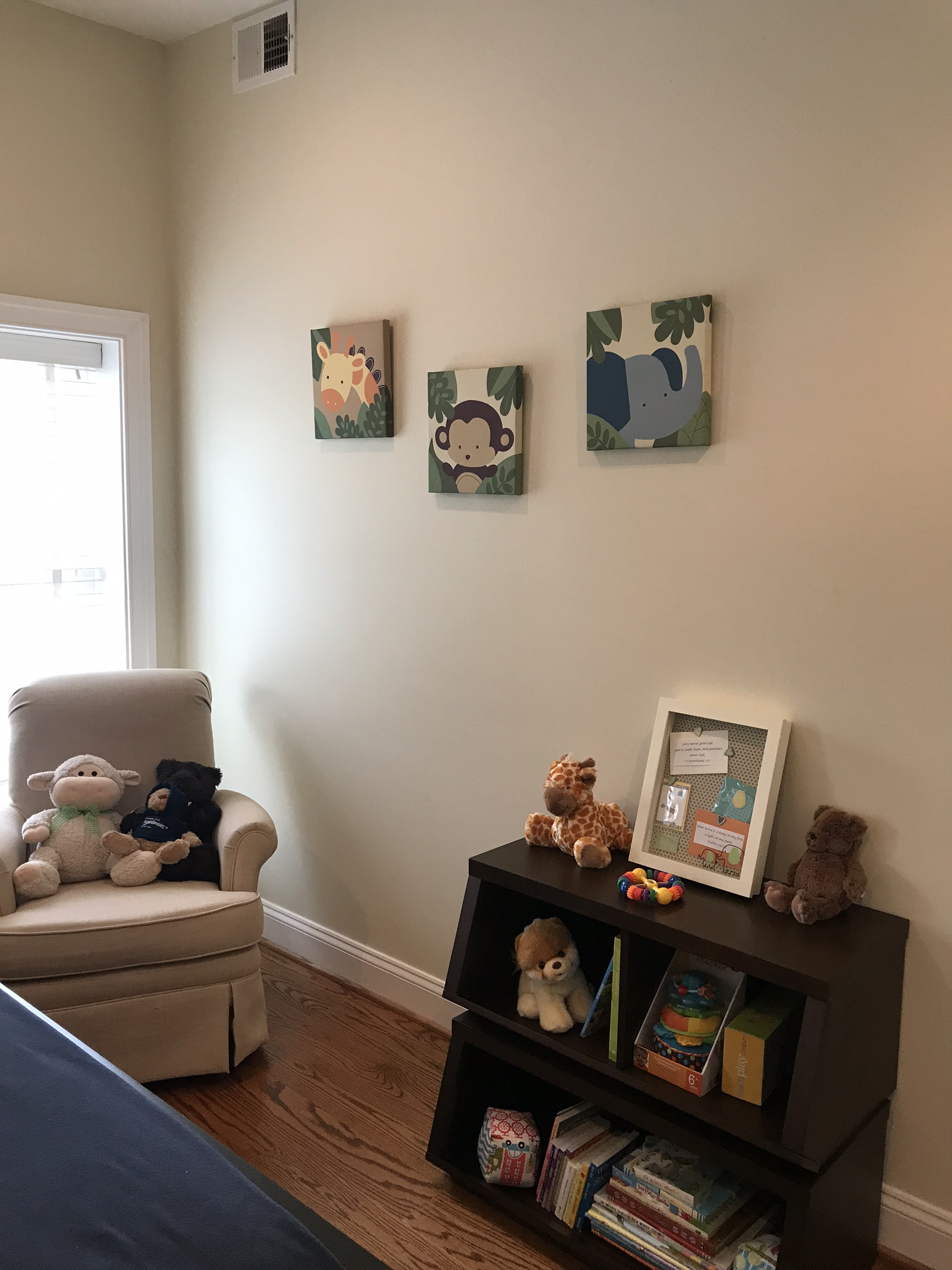 Baby's nursery is ready and waiting