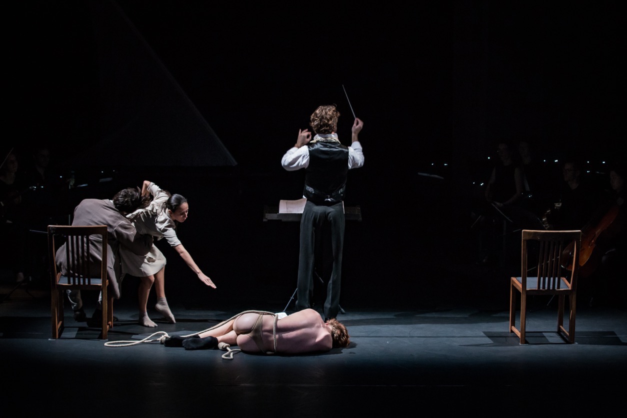 Kampnagel, Hamburg | Ensemble Resonanz Vivier, Bouchara © Silvano Ballone - November 2015