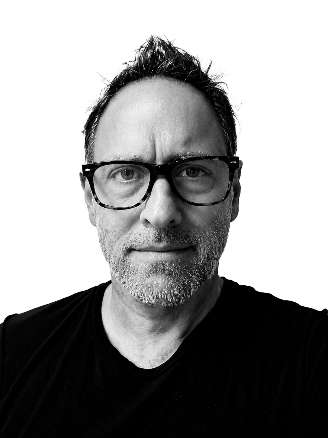 Portrait of Sean Finocchio, Emmy-nominated video editor and producer based in Los Angeles.