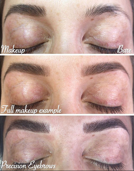 Before, Makeup & Completed by Nicole Zillitto