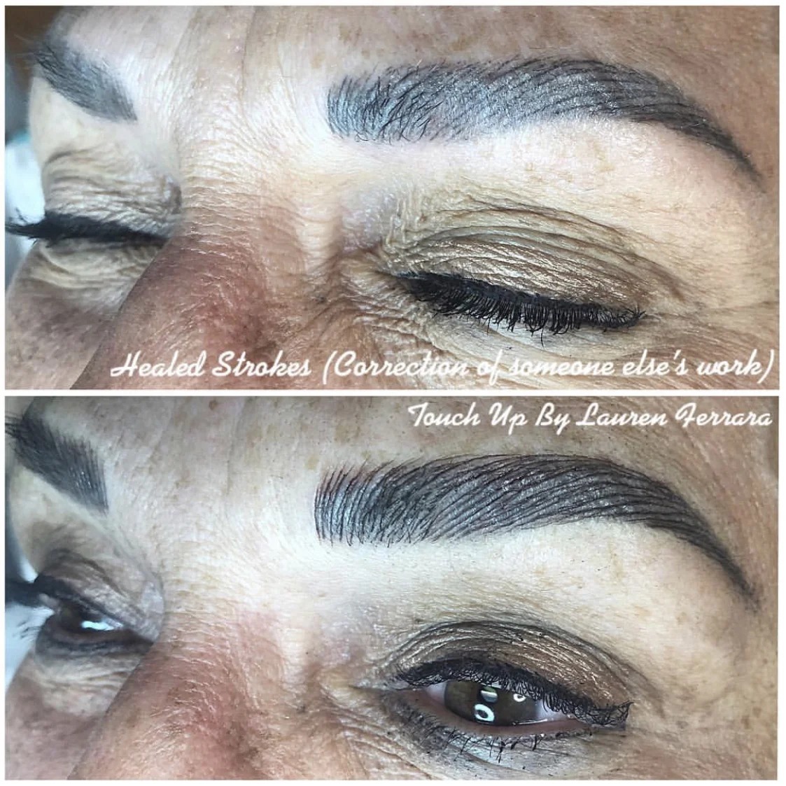 Cover up/ Correction by Lauren Ferrara