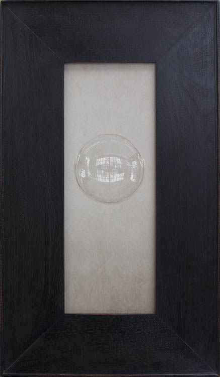 The Keeper of Fragile Things Pigment print, antique oak frame