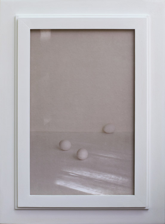 Still LIfe ( The Eggs ) Pigment print, artist made frame
