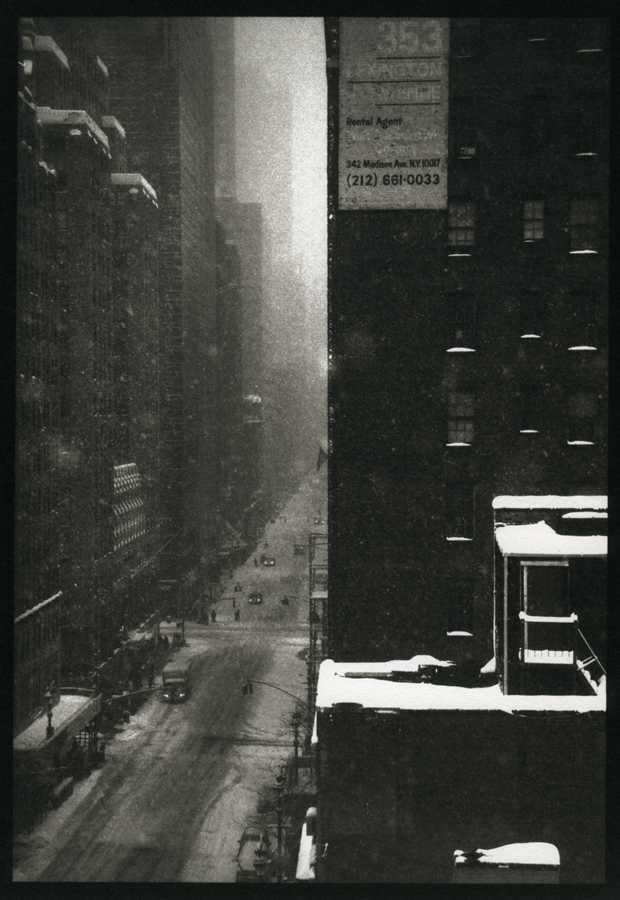 Lexington Avenue Platinum print