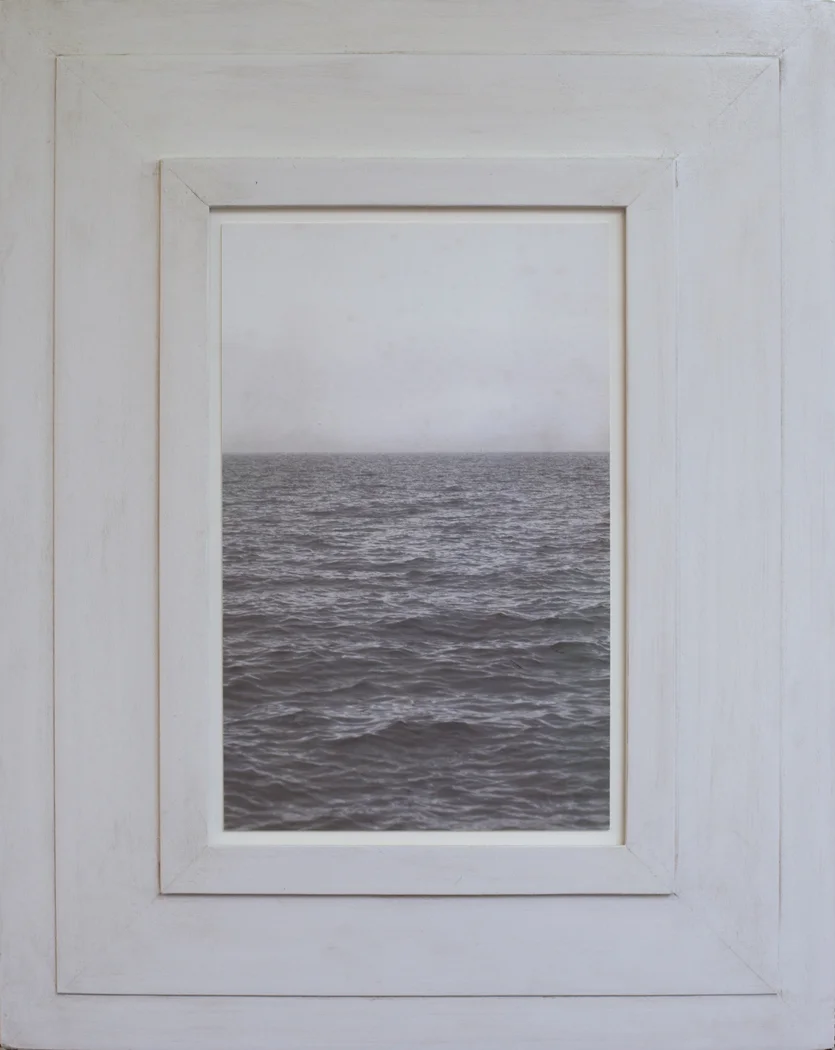 Our Forever Sea Pigment print, artist made frame
