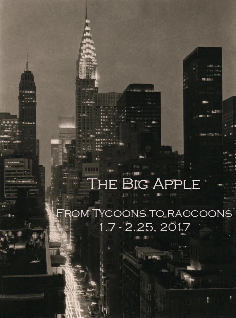 The Big Apple From Tycoons to Raccoons Group Show - The Laurence Miller Gallery, NYC