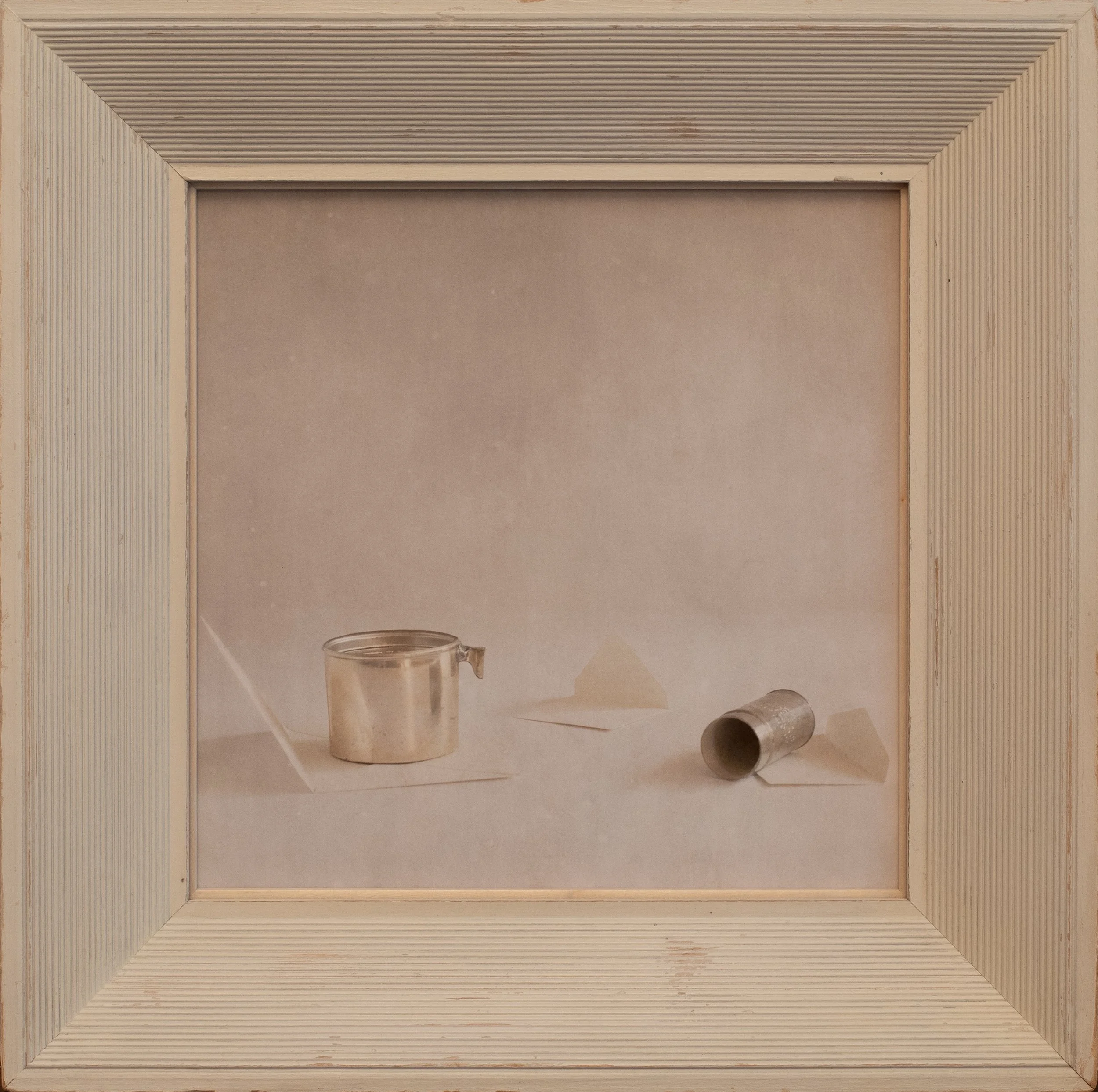 Composition in Ivory and Silver