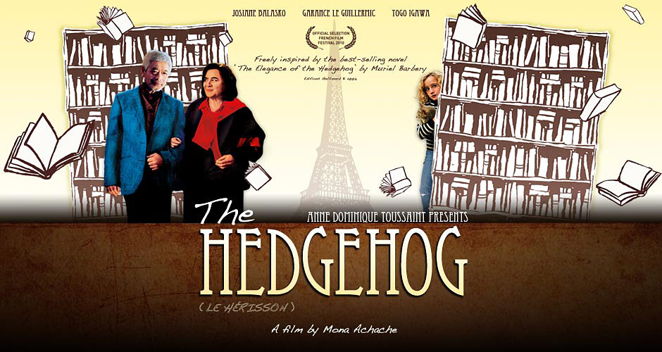 Filmdeki halleriyle kitabın 4 kahramanı : Renée Michel ( Josiane Balasko ), Paloma Josse ( Garance Le Guillermic ), Kakuro Ozu ( Togo Igawa ) ve Paris ( Kendisi )