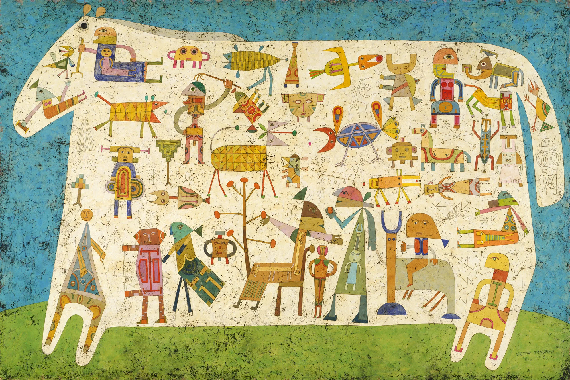 Victor Brauner 1952 - "Medeniyete Giriş"
