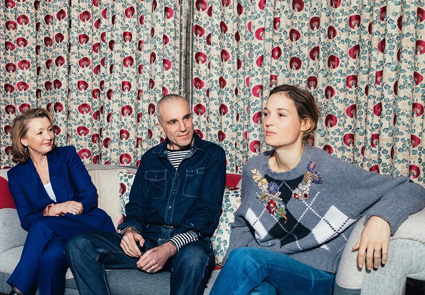 Lesley Manville, Daniel Day-Lewis, Vicky Krieps
