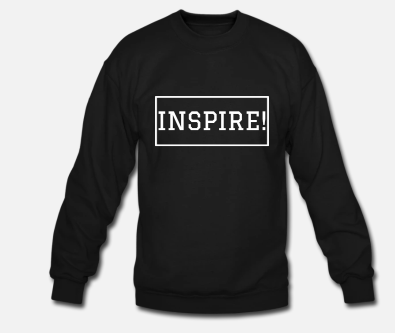 "INSPIRE" Crew Neck