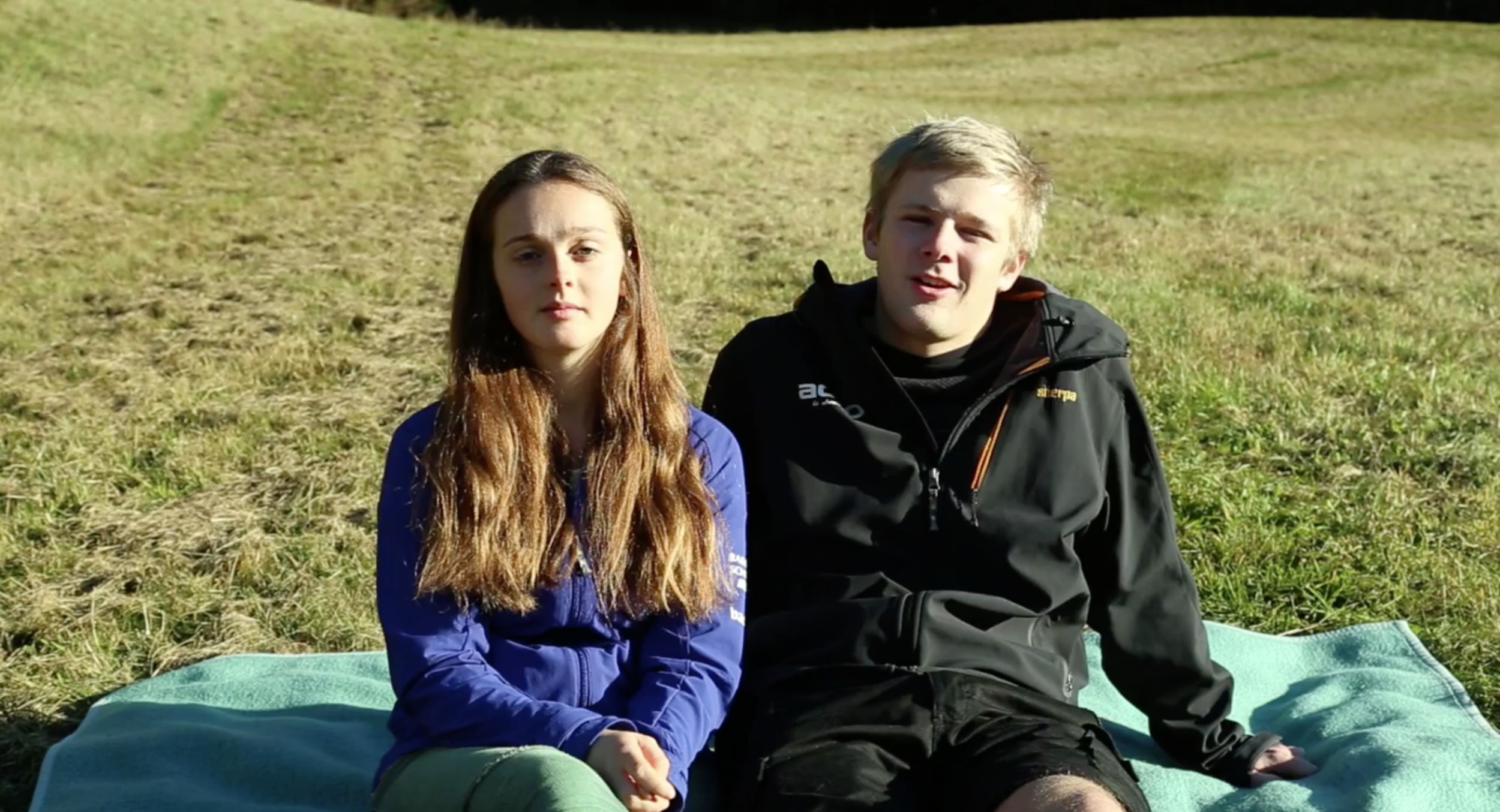 Im Einsatz für den Nationalpark - Moritz und Laura