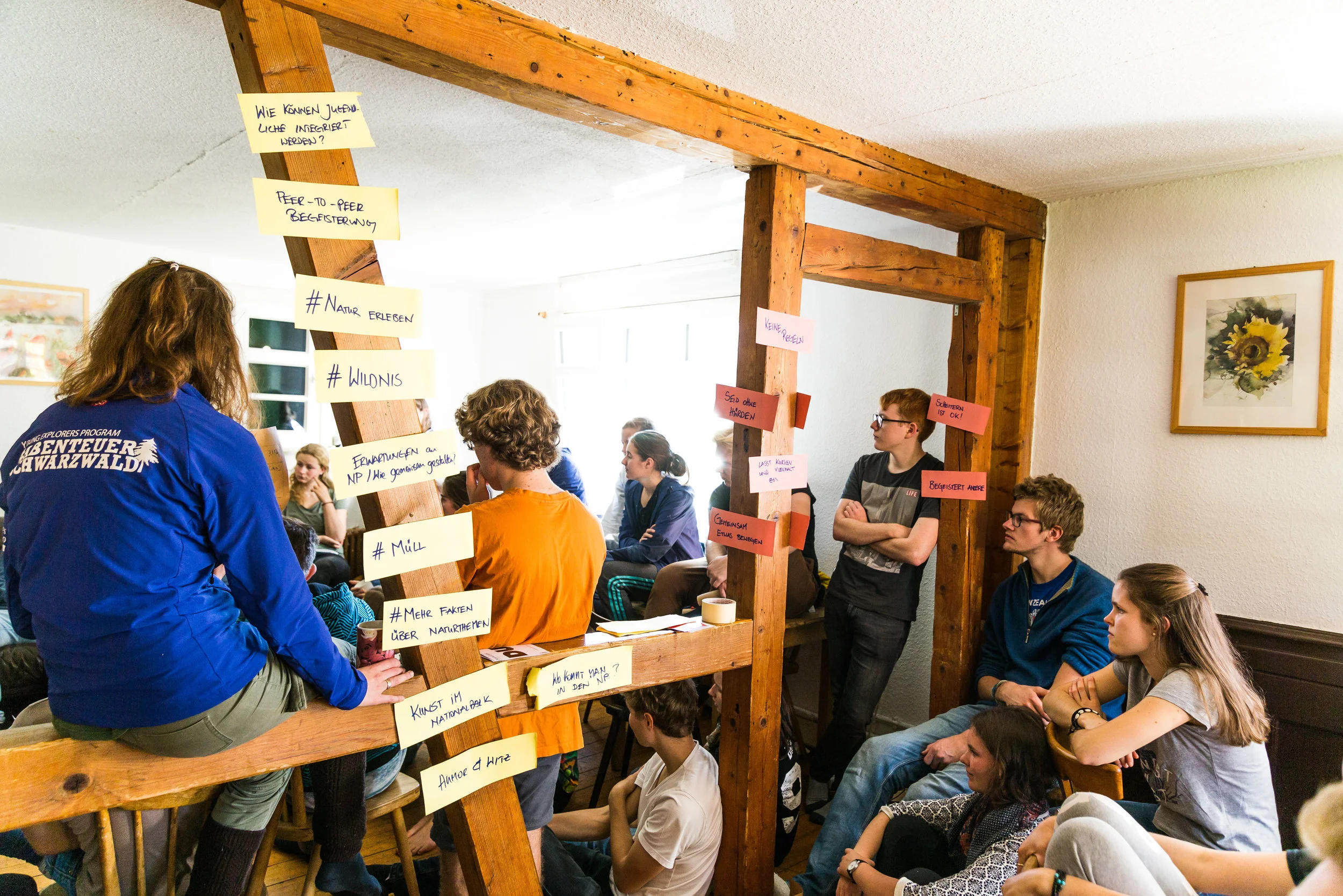 Ideen schmieden. &nbsp; &nbsp;&nbsp;Foto: Niklas Koch