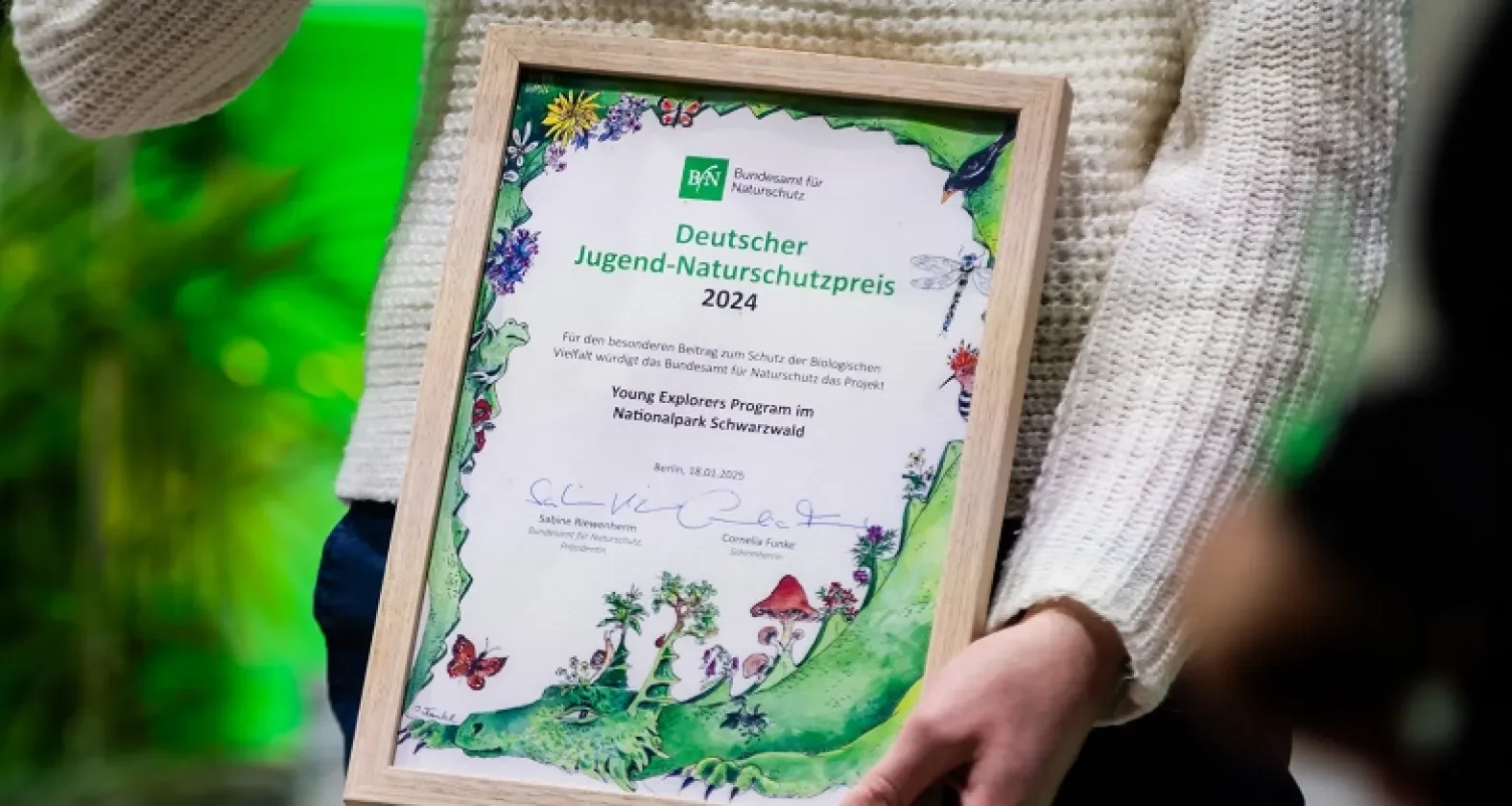 Gewinner des deutschen Jugend-Naturschutzpreises 2024