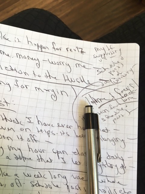 My hand writing is not my strong suit....