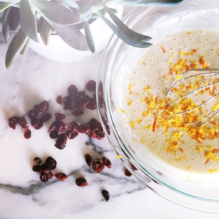 Cranberry-Orange Flap-jacks for The Mother's Day Win