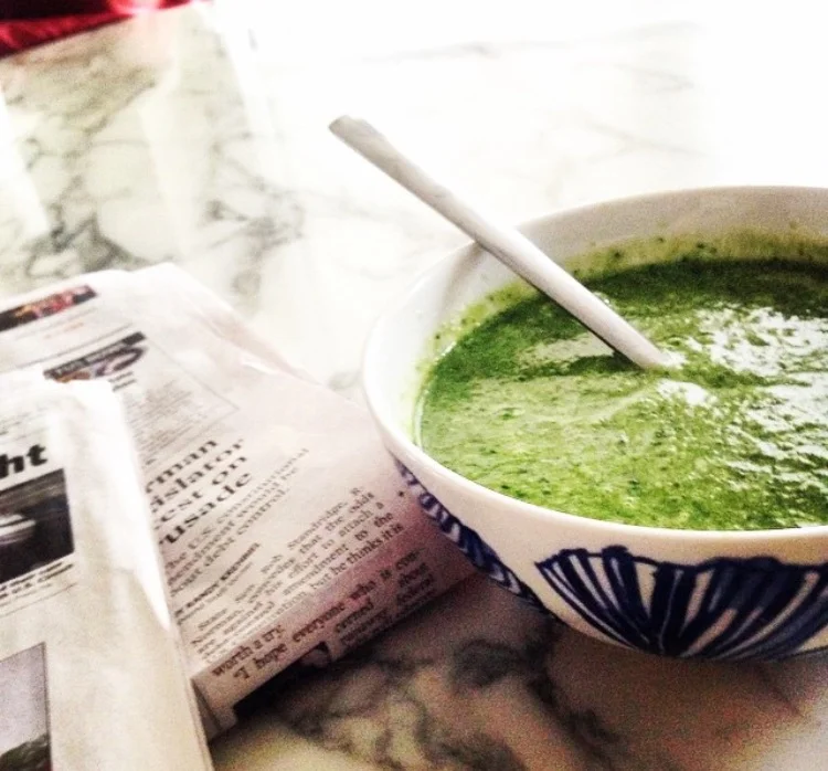 Ani Phyo's Spicy Bok Choy Soup