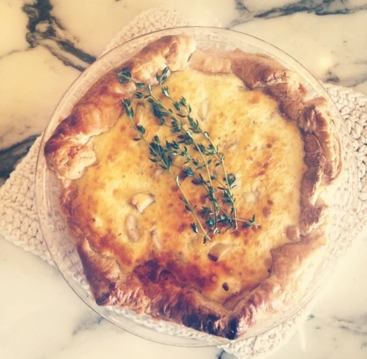 Caramelized Garlic Tart