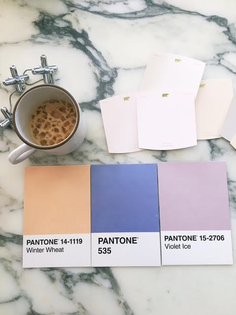 Picking paint colors with my fave cold brew on hand. I am actually really good at helping Lin with this part.