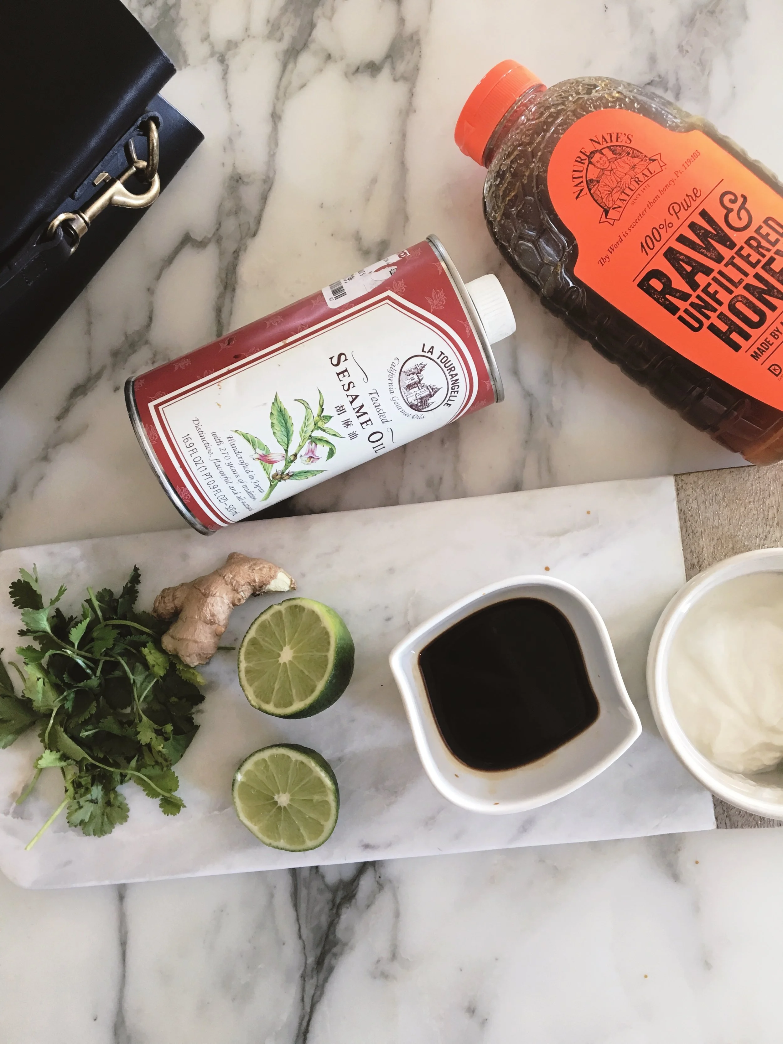 Grilled Chicken with Asian Slaw &amp; Noodles