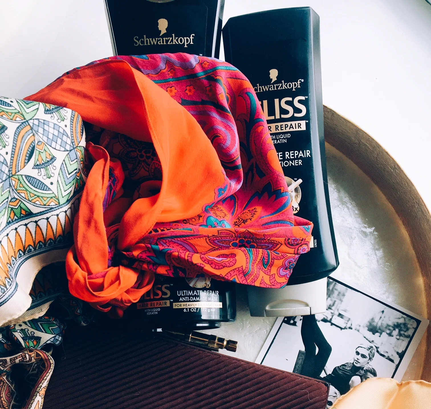 Ultimate Hair Repair With Gliss™ Along With 3 Ways to Wear a Scarf In Your Locks This Summer