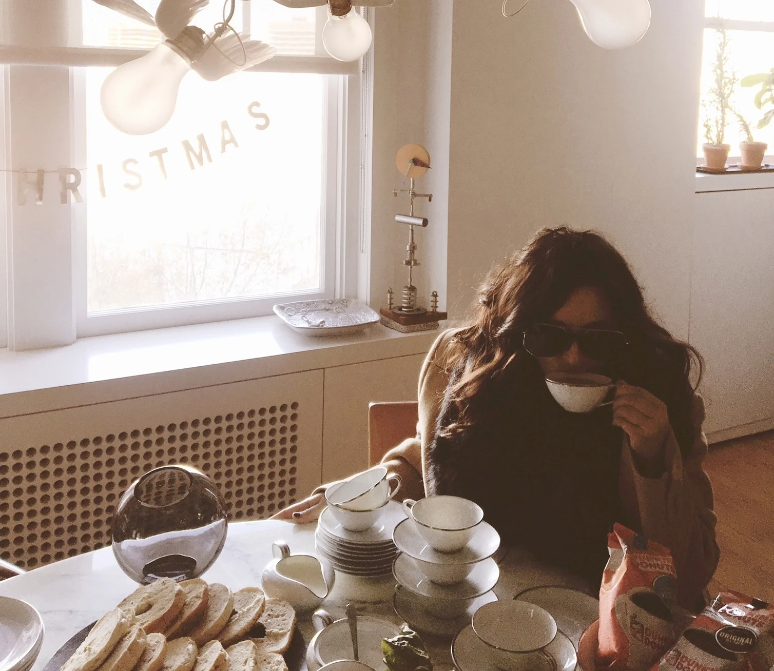 Brunch Inspiration//Coffee and Bagel Bar