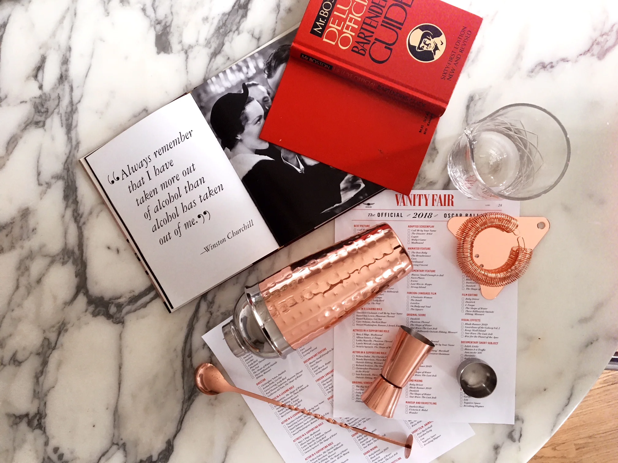 The Churchill Drink Recipe For Oscar Night