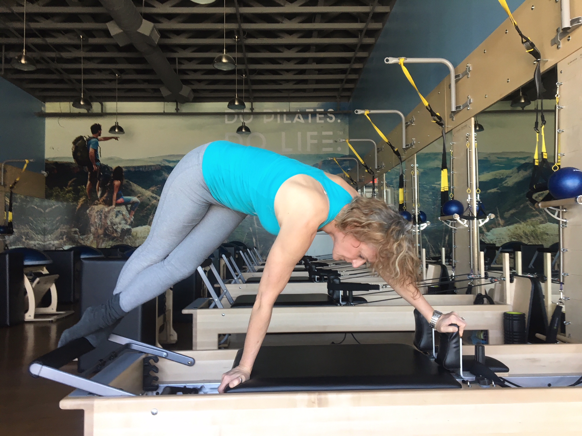 Club Pilates - Springboard squats with @kristin.oneil!